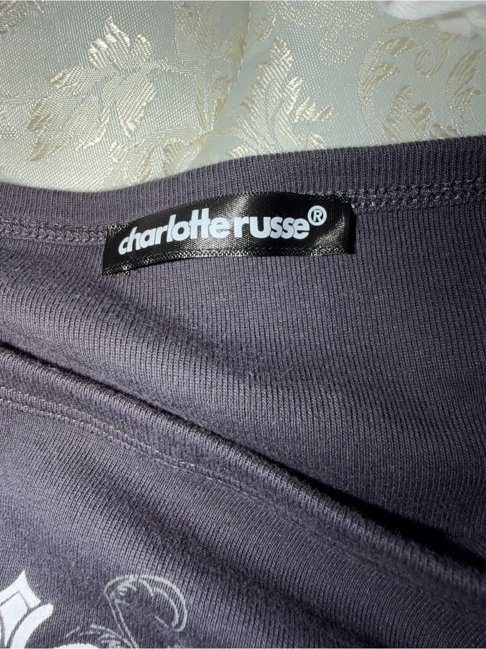 Charlotte Russe Grunge Graphic Shirt - Picture 4 of 4